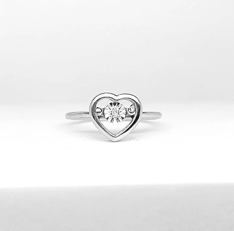 #LoveLVNA | Heart Dancing Diamond Ring 18kt