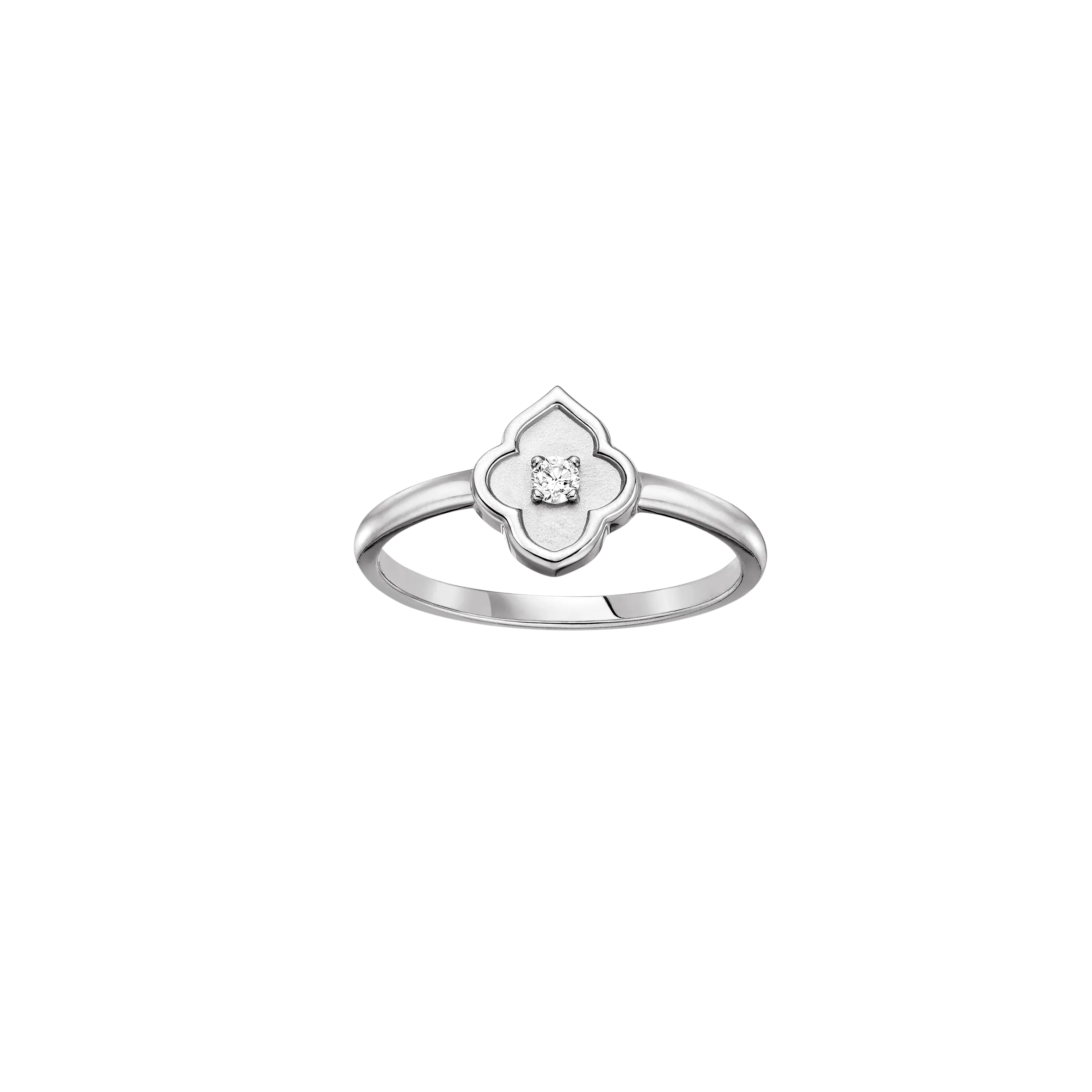 Luce - 1 Diamond White Gold Ring