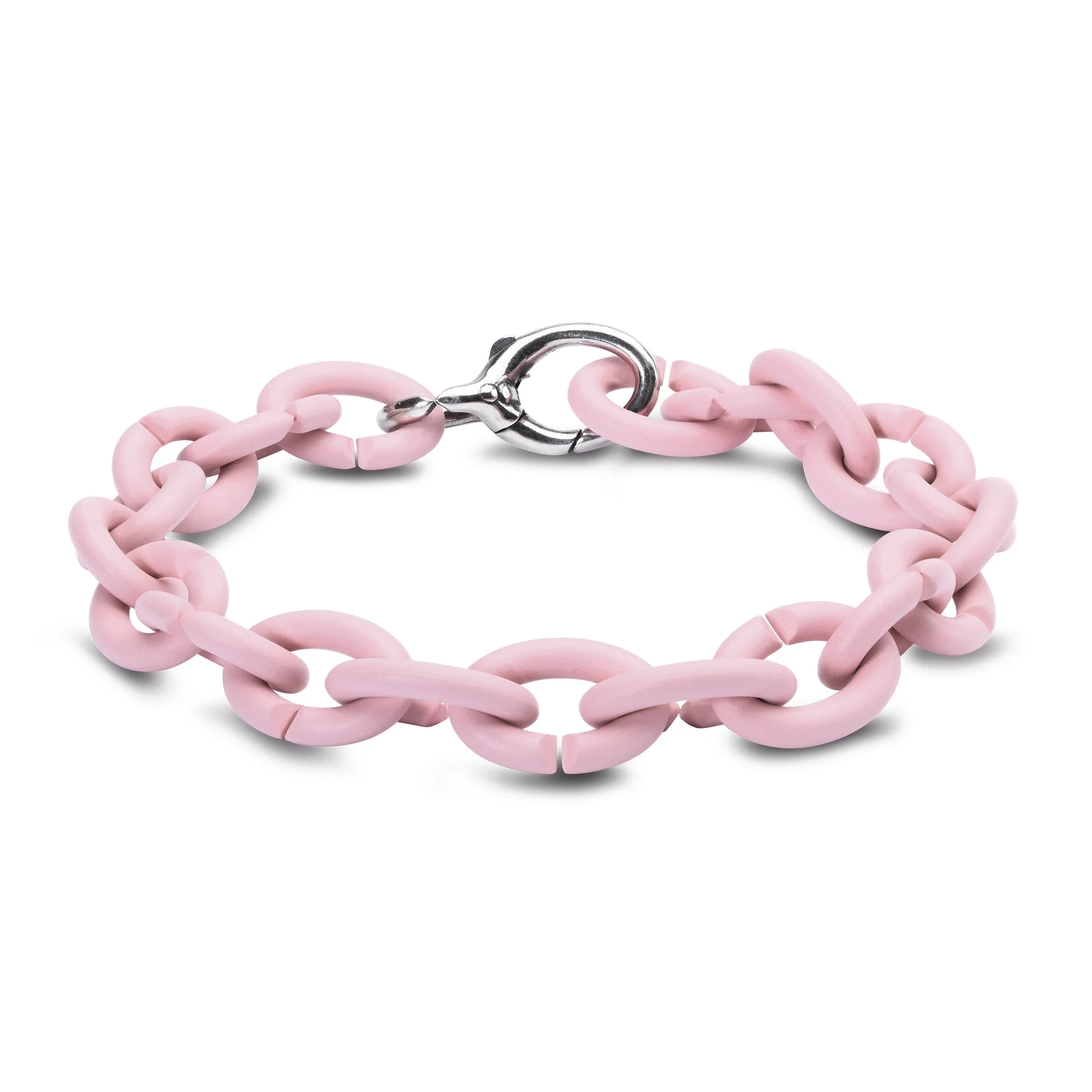 Lush Blush Silver Bracelet