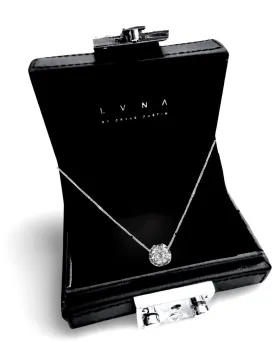 #LVNA2024 | 0.40ct I SI Round Solitaire Diamond Necklace 18kt