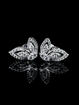 #LVNA2024 | Butterfly Half Wings Stud Diamond Earrings 18kt