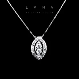 #LVNA2024 | Classic Marquise Diamond Necklace 16-18” 18kt Chain