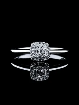 #LVNA2024 | Daily Square Diamond Ring 18kt