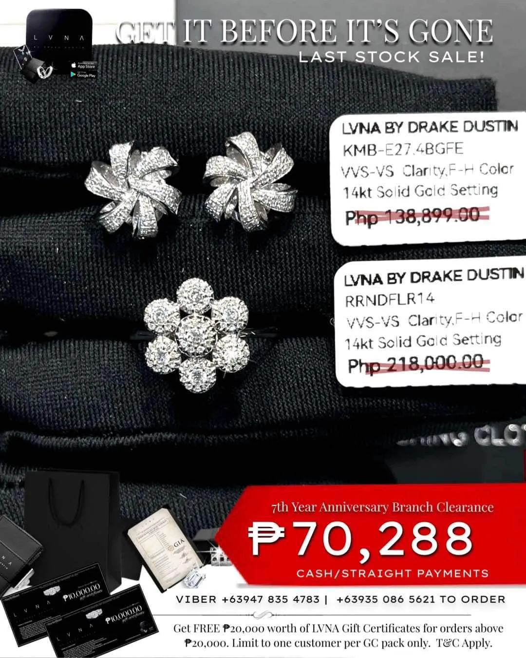 #LVNA2024 | Floral Pompoms Deco Diamond Jewelry Set 14kt