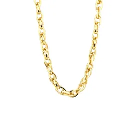 Marlyn Schiff Twisted Oval Link Necklace