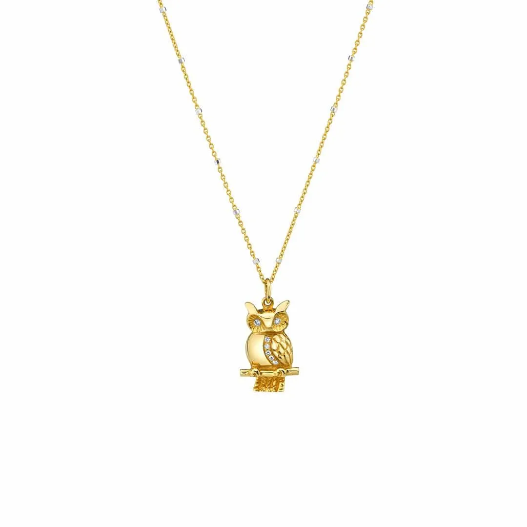 Moyen Owl Necklace