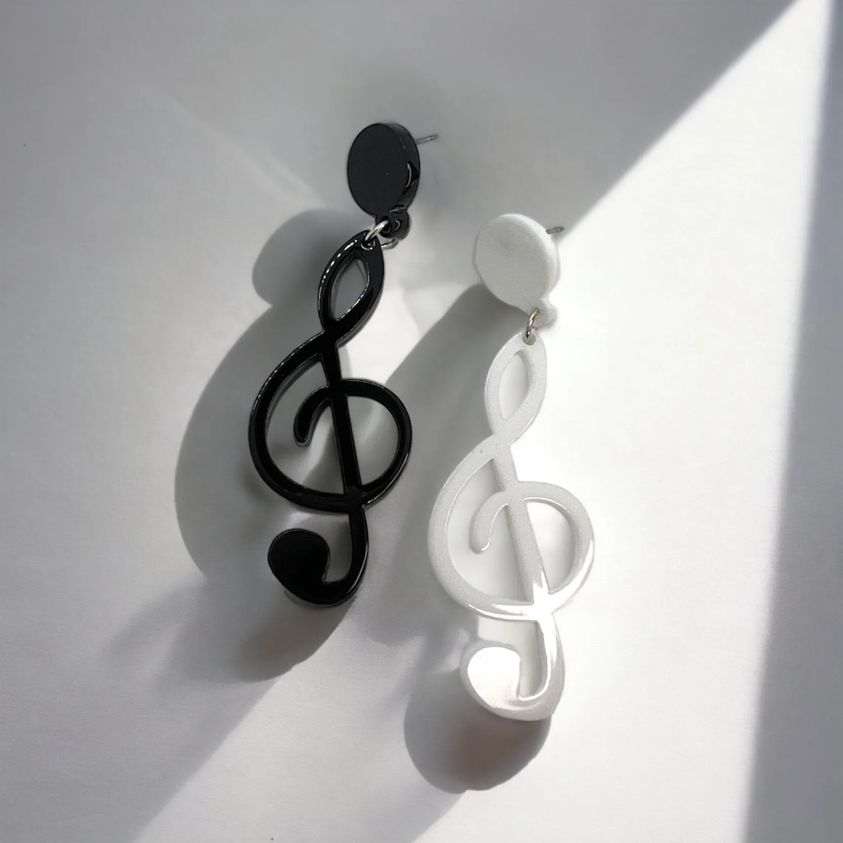 Musical Note Earrings - Jazz Fest, Dangle Earrings, Musician Jewelry, Music Earrings, Musical Notes, Musician Gift, Concert Earrings