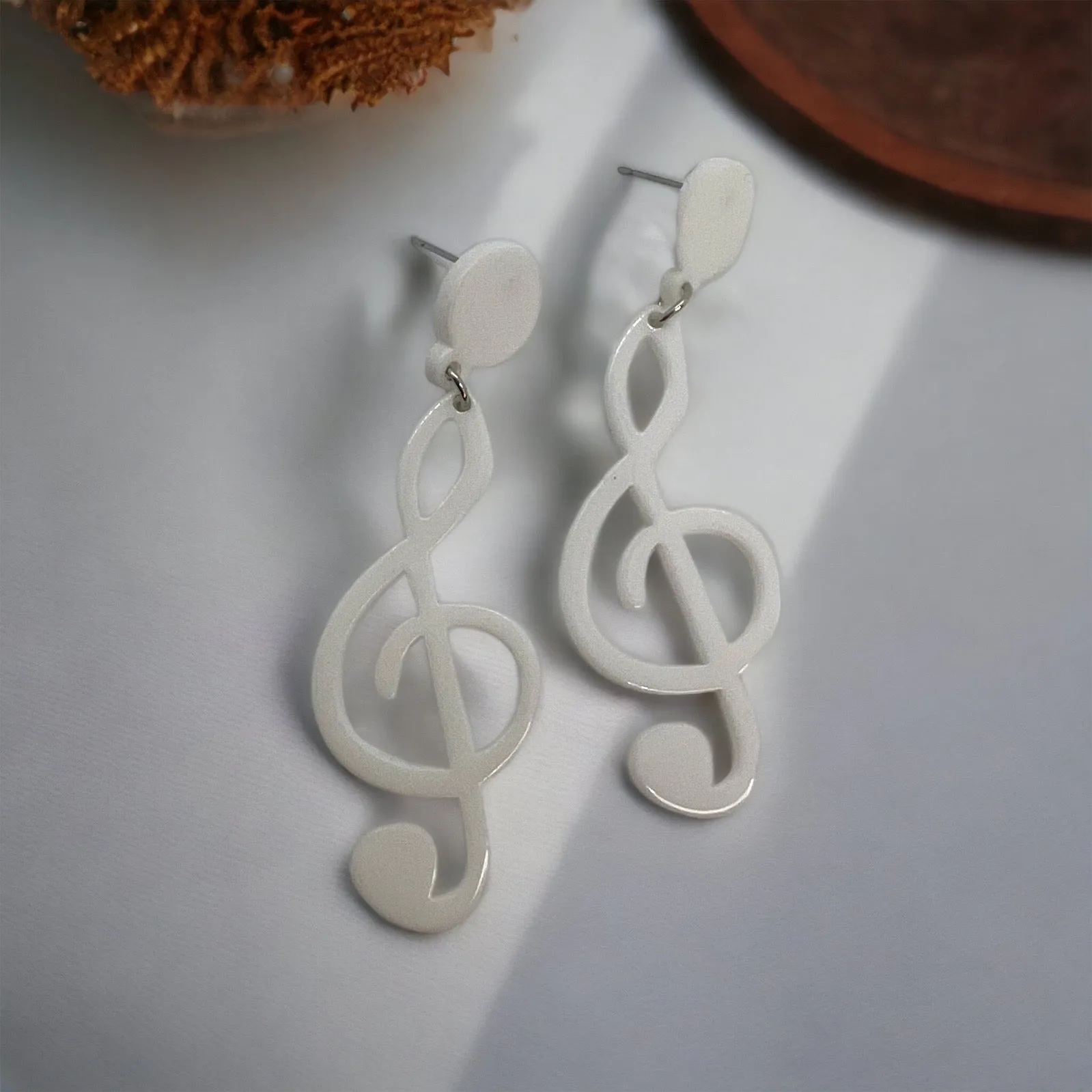 Musical Note Earrings - Jazz Fest, Dangle Earrings, Musician Jewelry, Music Earrings, Musical Notes, Musician Gift, Concert Earrings