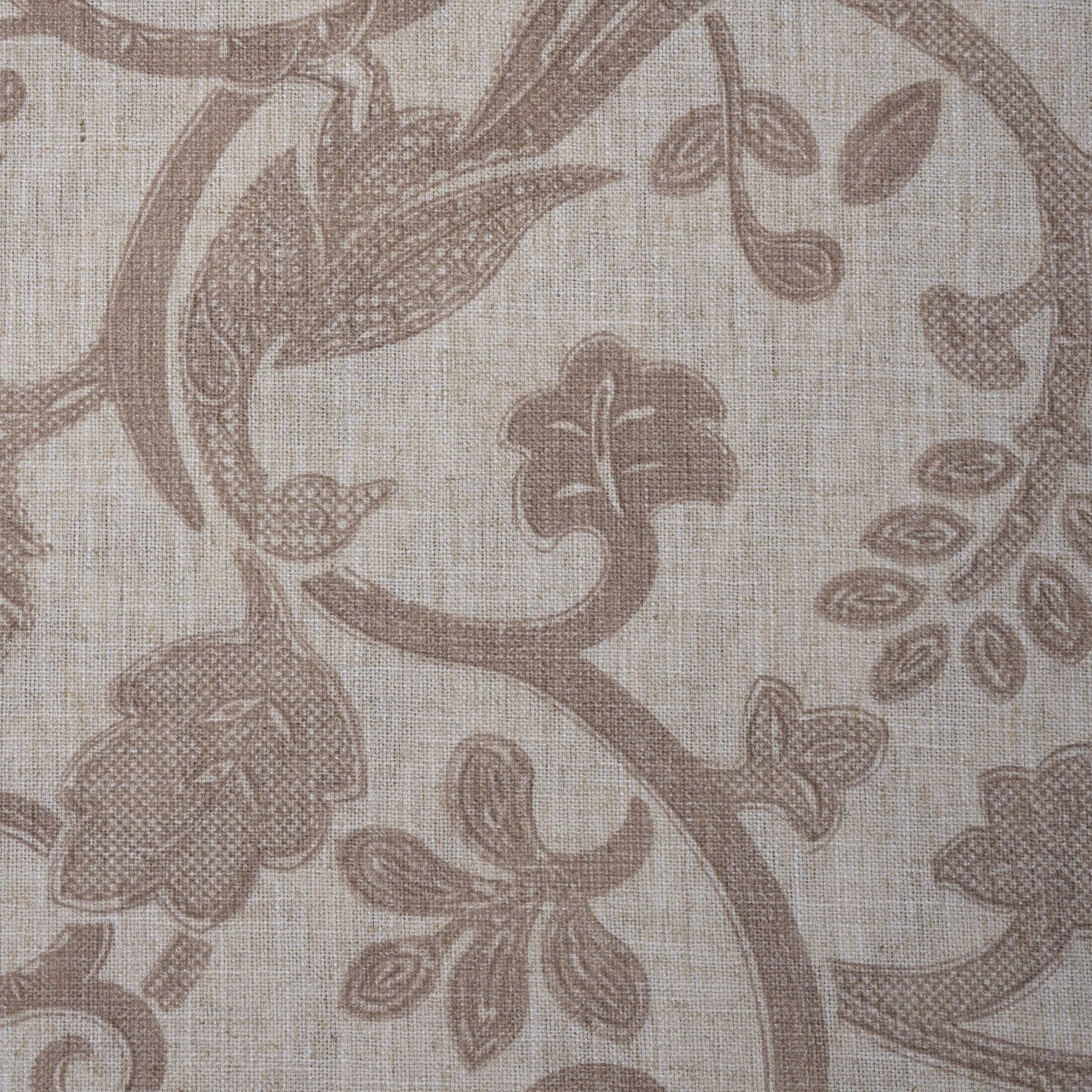 NEW - PHOEBE - JACOBEAN FLORAL PRINT UPHOLSTERY FABRIC BY THE YARD