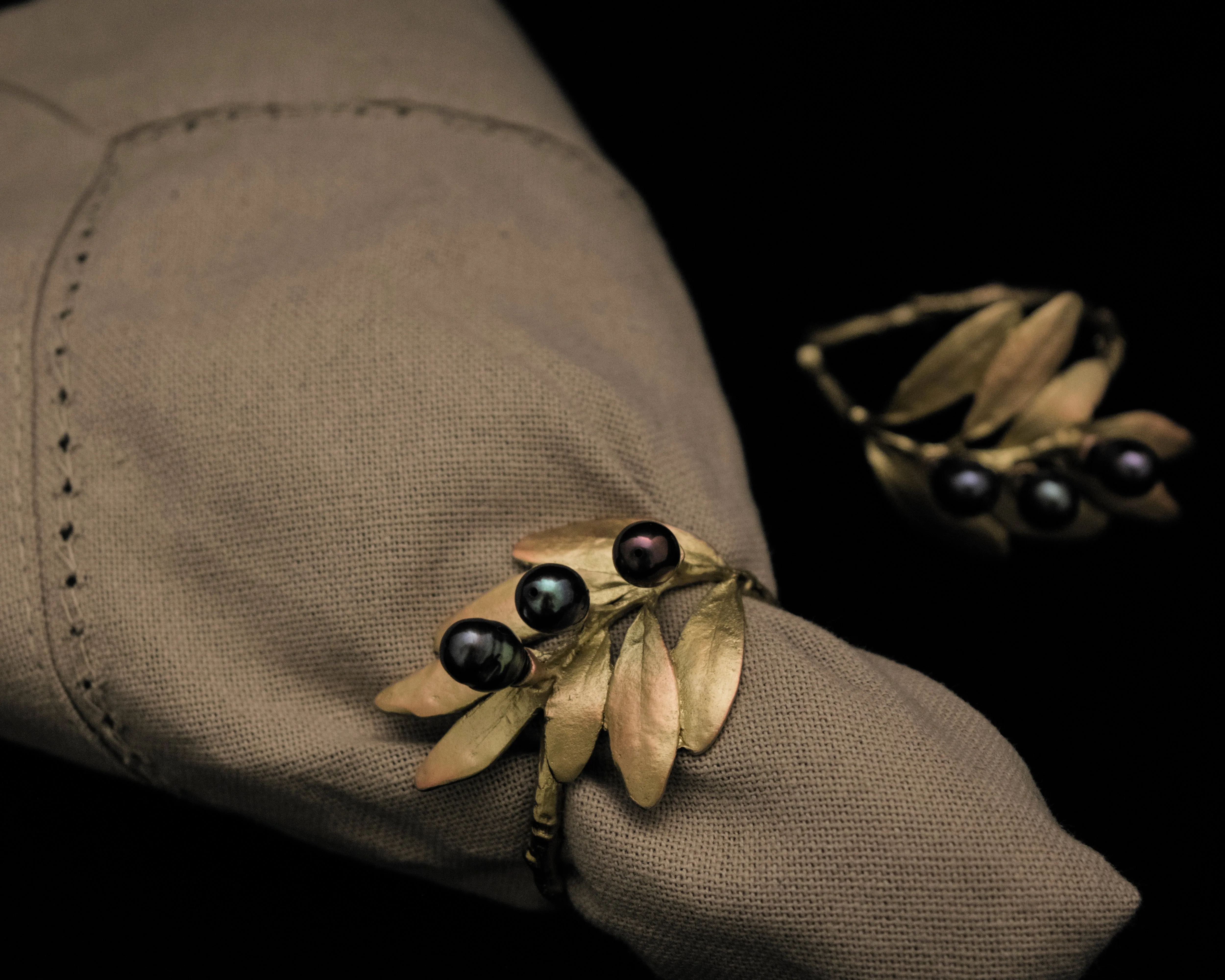 Olive Napkin Rings