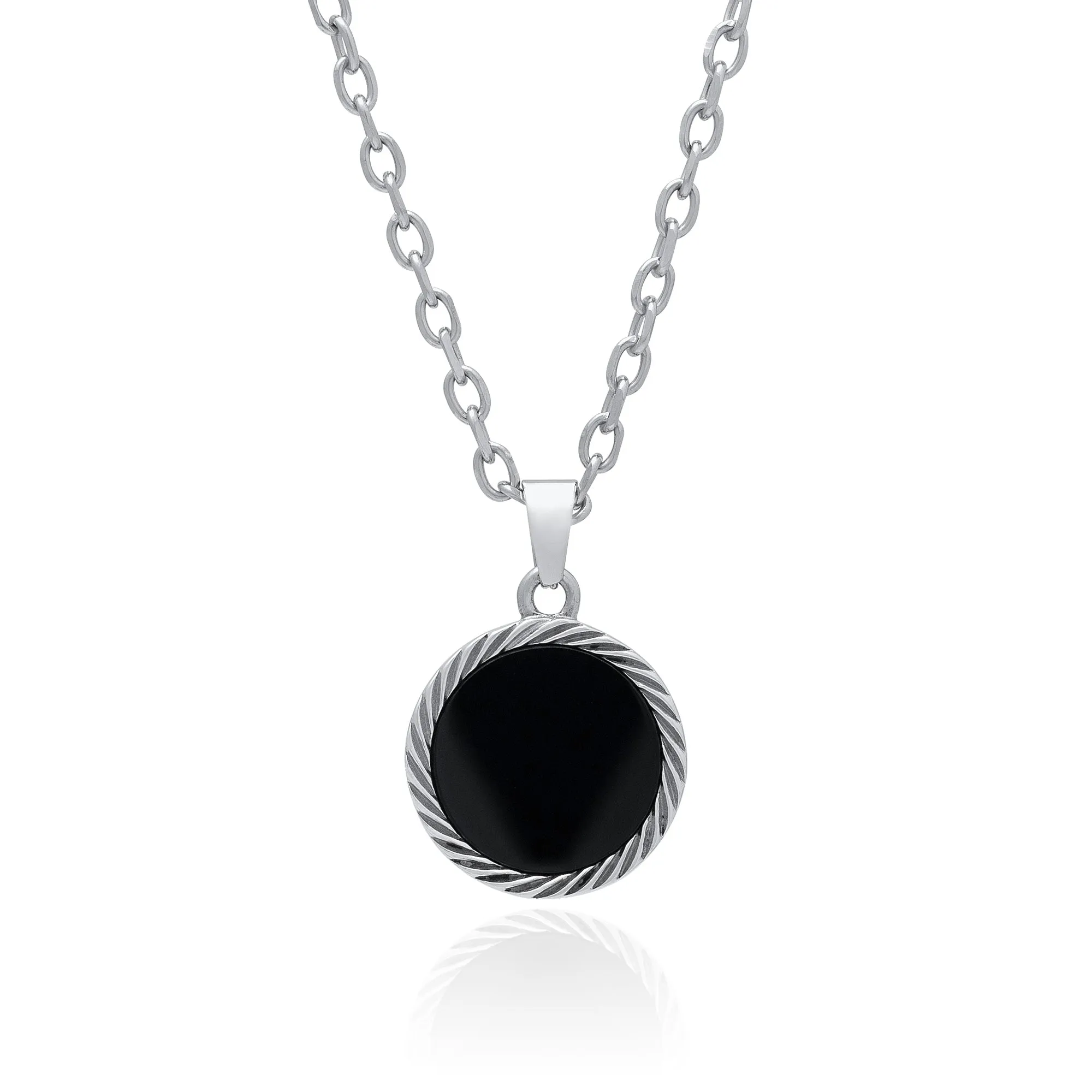 Onyx Medallion Pendant