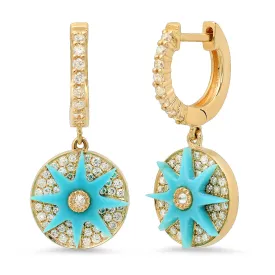 Ophelia Turquoise Earrings