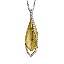 Pendant in 18k Gold with Diamonds