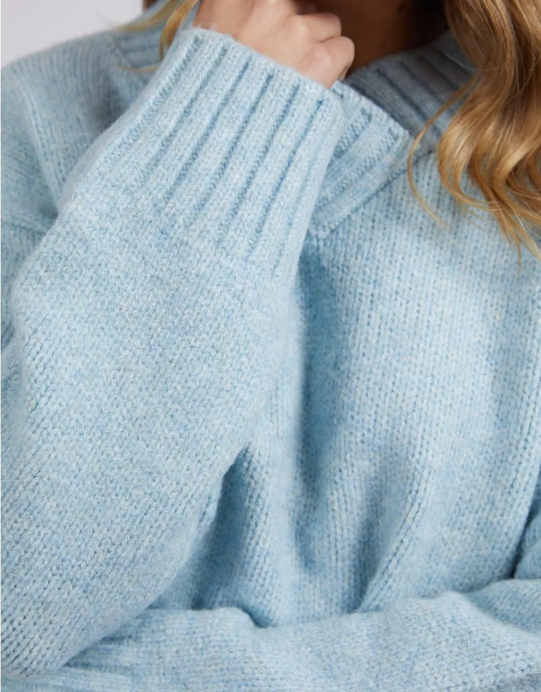 Pepper Knit - Pale Blue