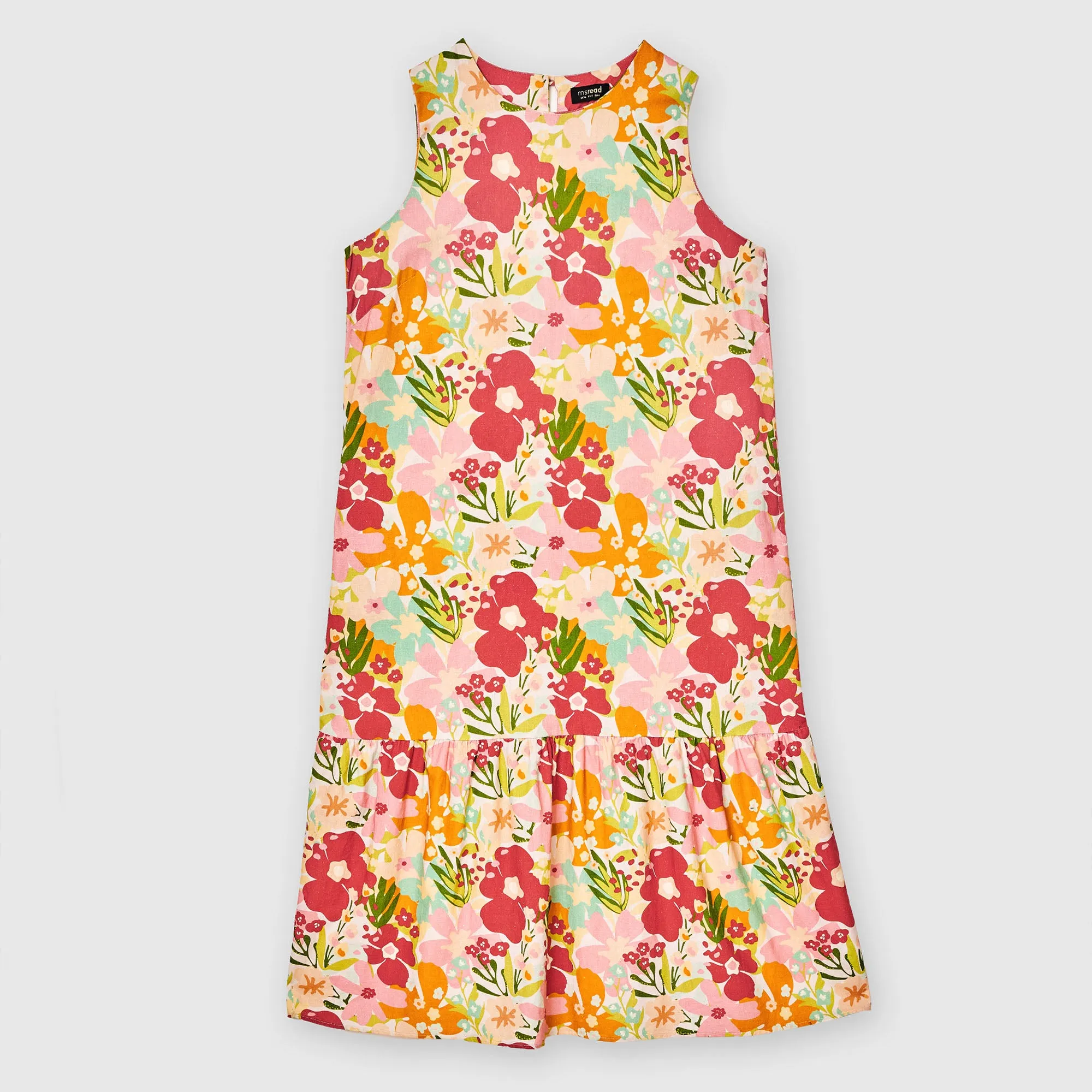 Printed Sleeveless Dress