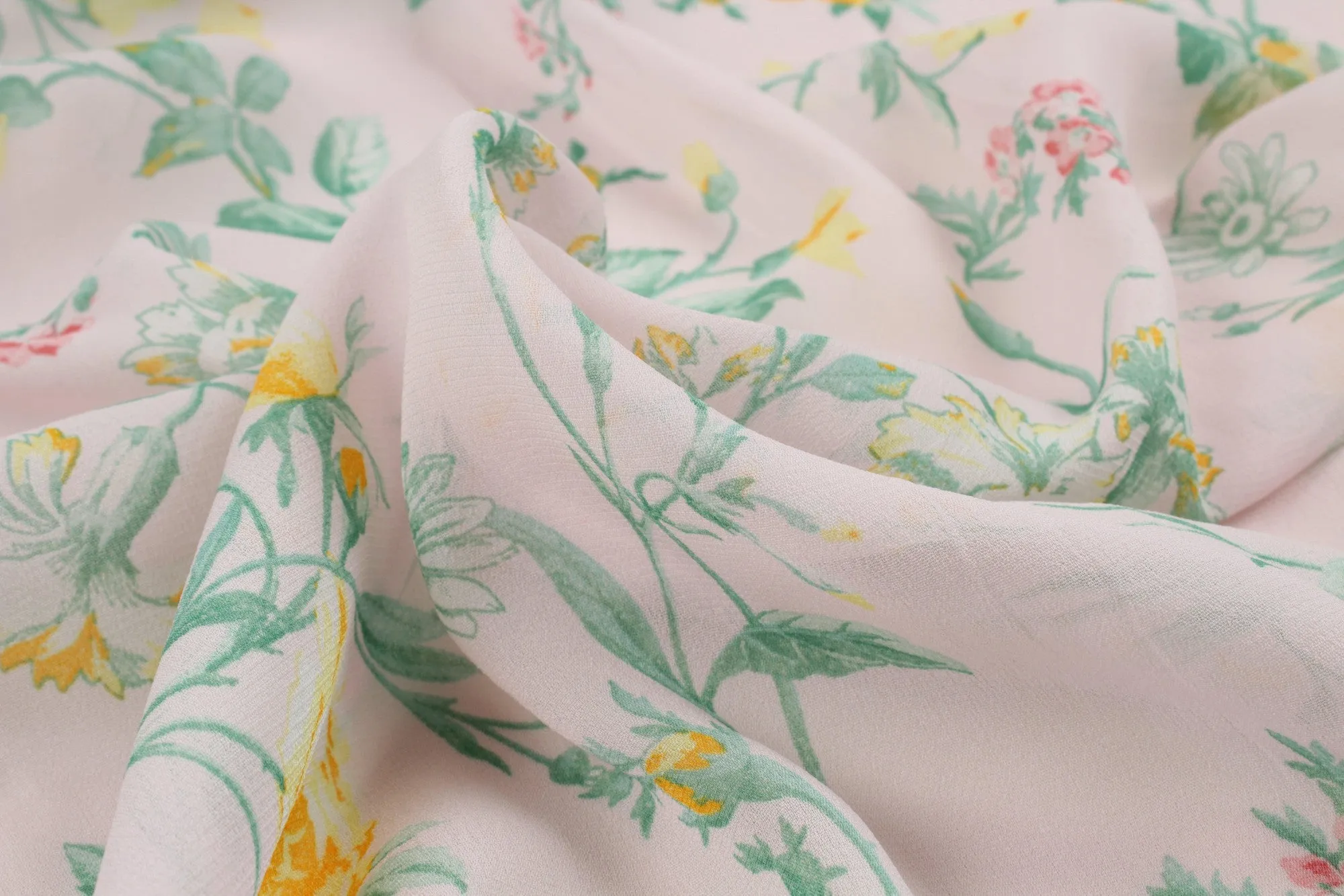 Printed Viscose Voile - Floral