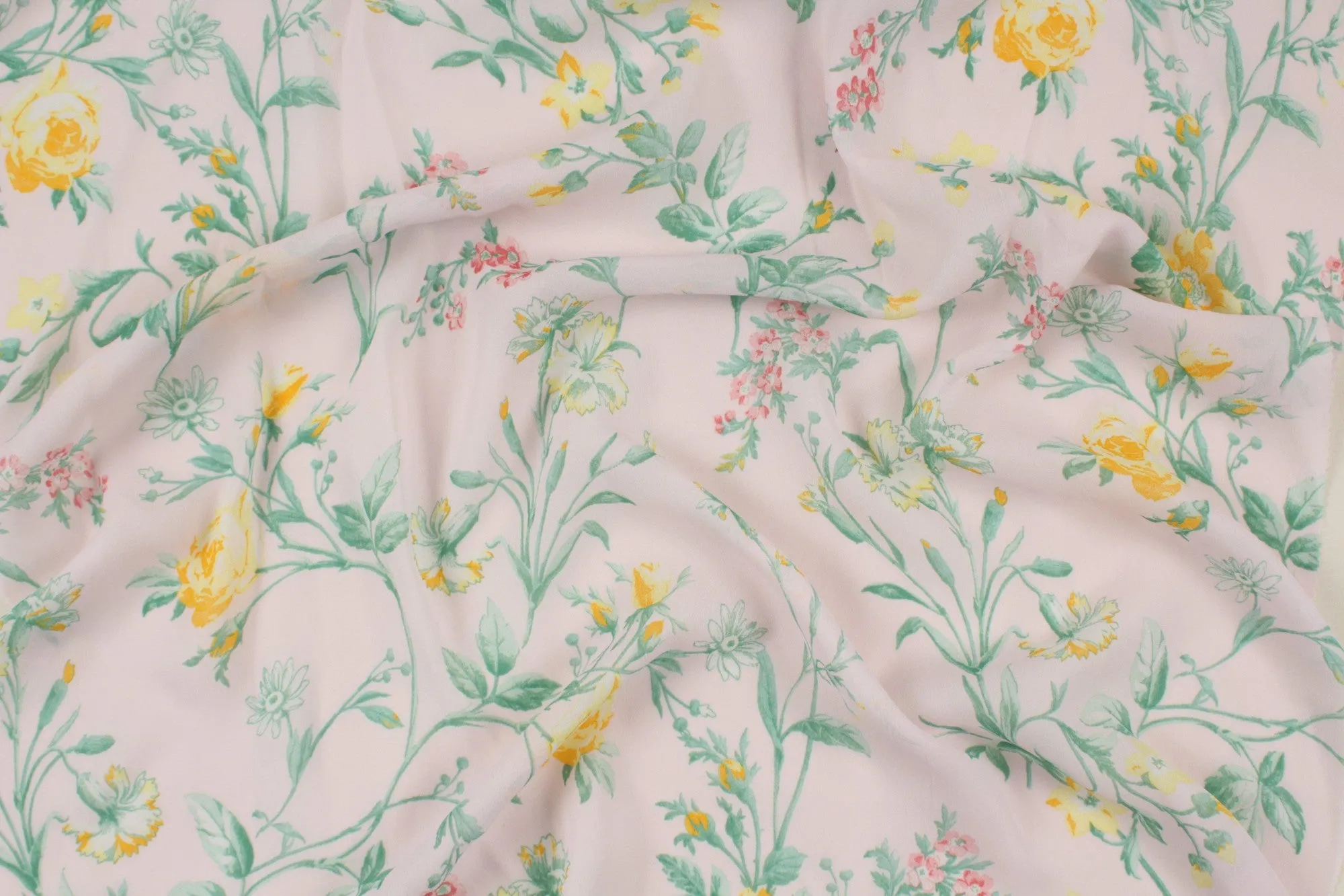 Printed Viscose Voile - Floral