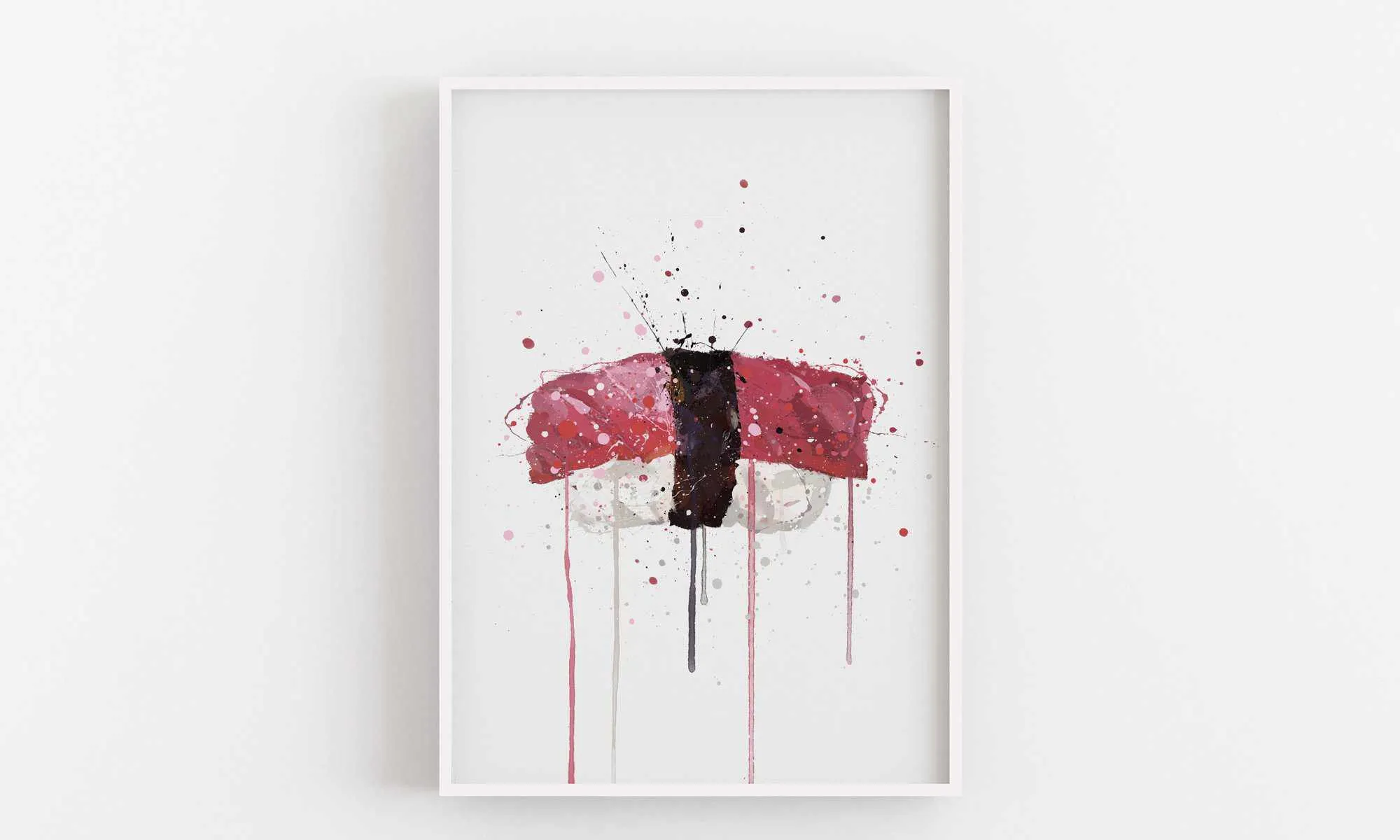 Sushi Wall Art Print 'Tuna Nigiri'