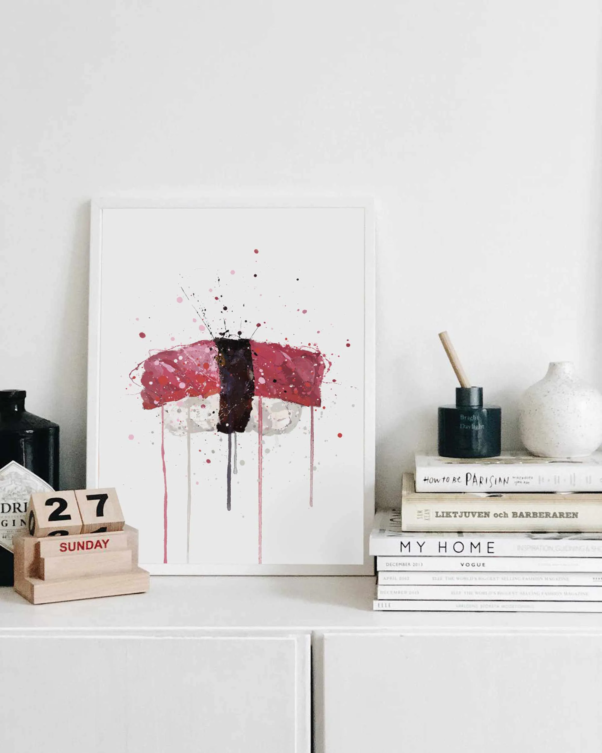 Sushi Wall Art Print 'Tuna Nigiri'