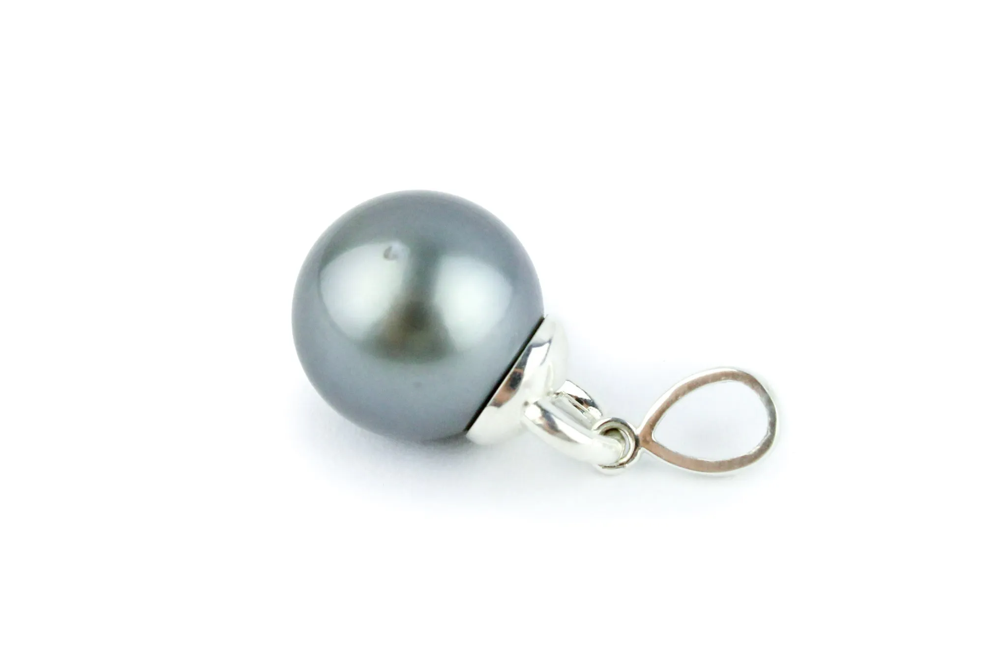 Tahitian Pearl Mareva Pendant on Sterling Silver