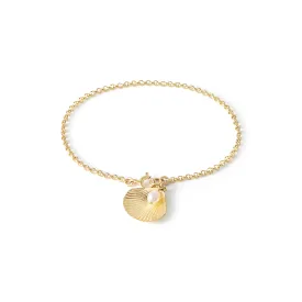 Ula Shell Bracelet - Gold